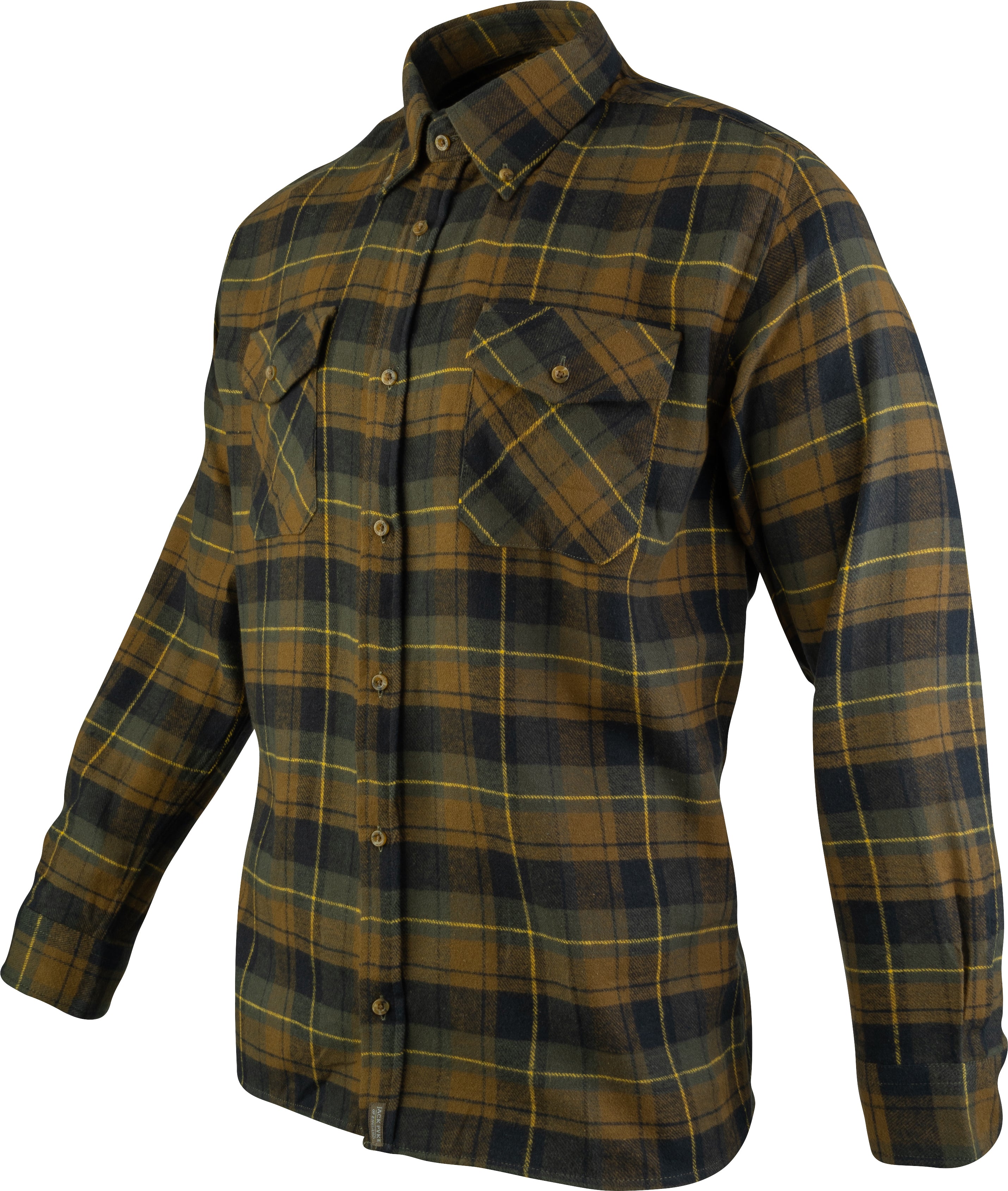 Jack Pyke Flannel Shirt in Brown