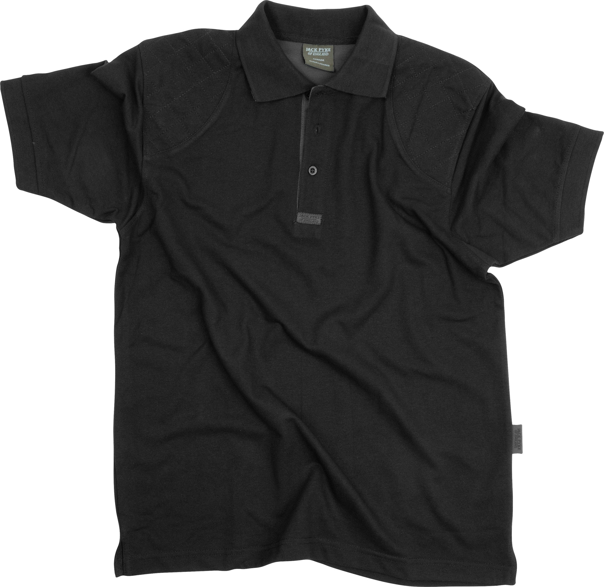 Jack Pyke Sporting Polo Shirt in Black 