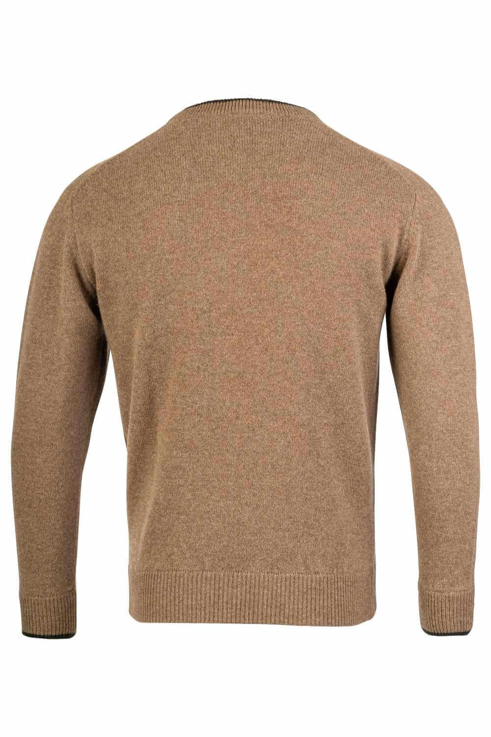 Jack Pyke Ashcombe 100% Lambswool V-Neck in Barley 