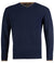 Jack Pyke Ashcombe 100% Lambswool V-Neck in Navy #colour_navy