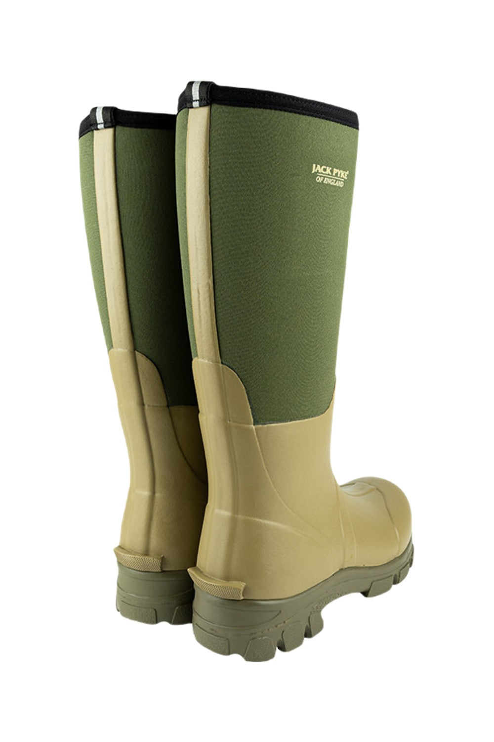 Jack Pyke Ashcombe Neoprene Wellington Boots in Green 