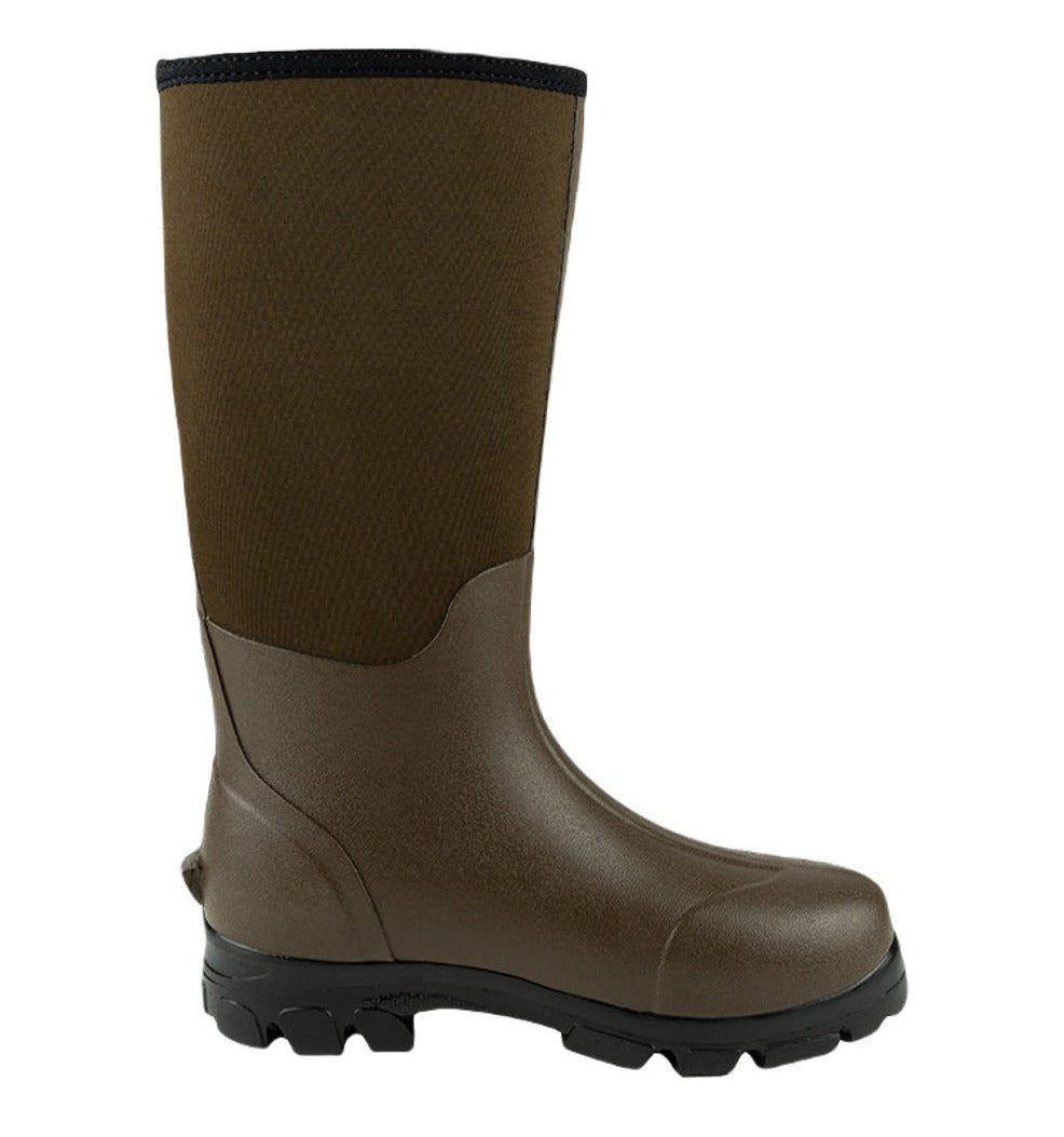 Jack Pyke Ashcombe Neoprene Wellington Boots in Brown 