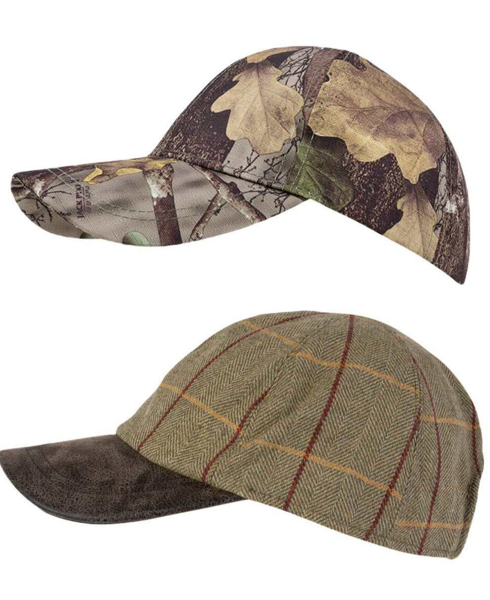 Jack Pyke Baseball Hat in EVO and Tweed 