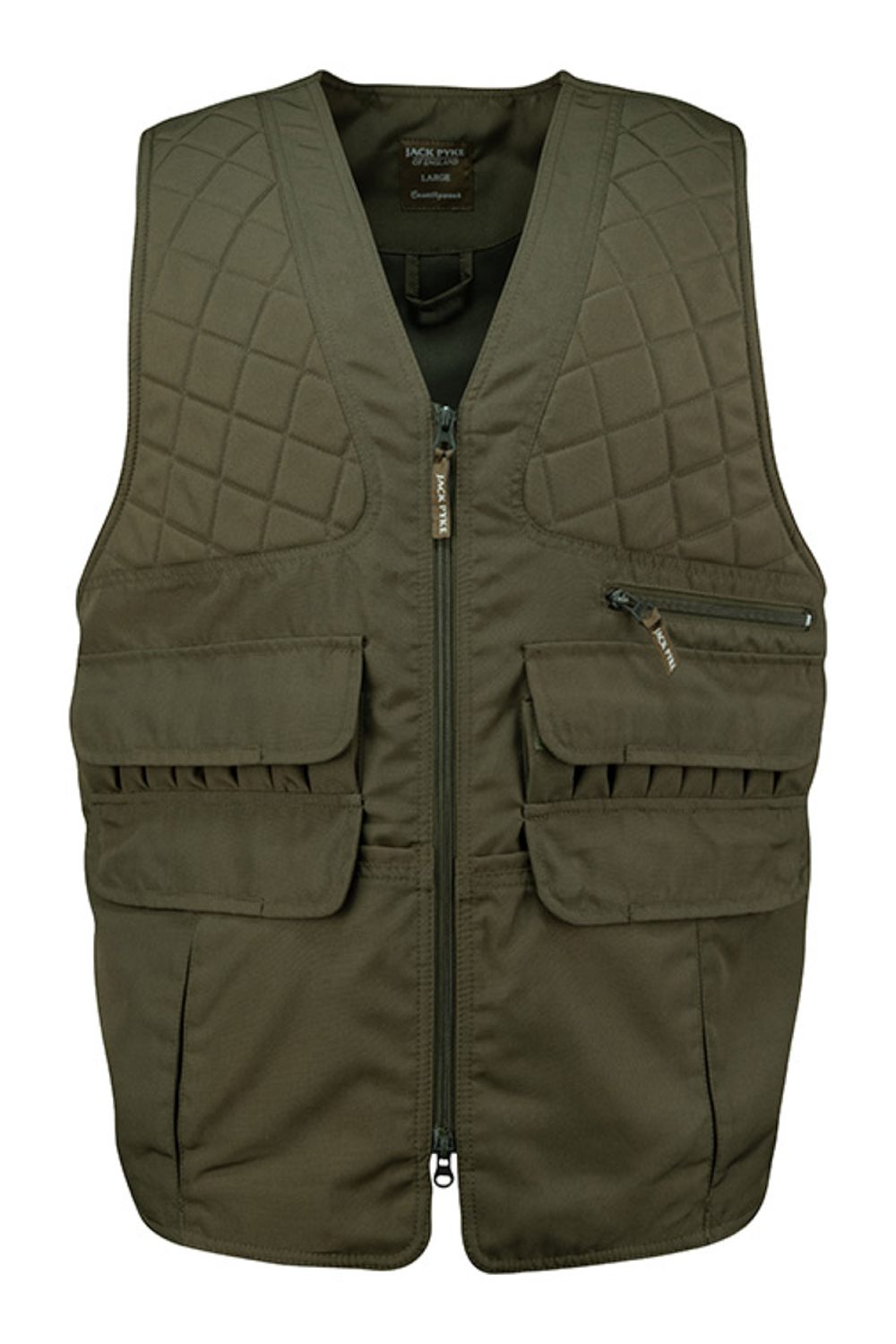 Jack Pyke Countryman Vest In Olive Green