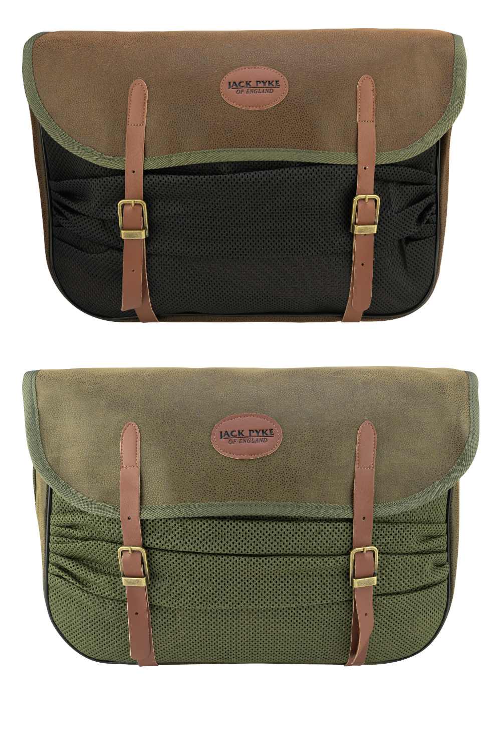 Jack Pyke Duotex Game Bag in Brown and Green 