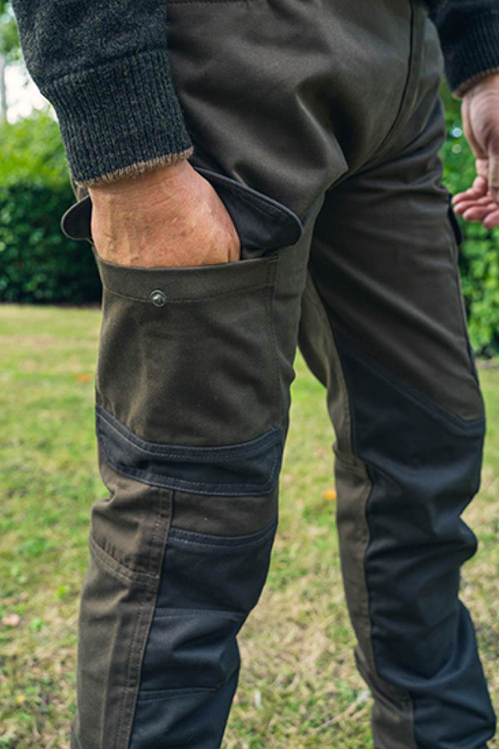 Jack Pyke Fieldman Trousers In Contrast Green