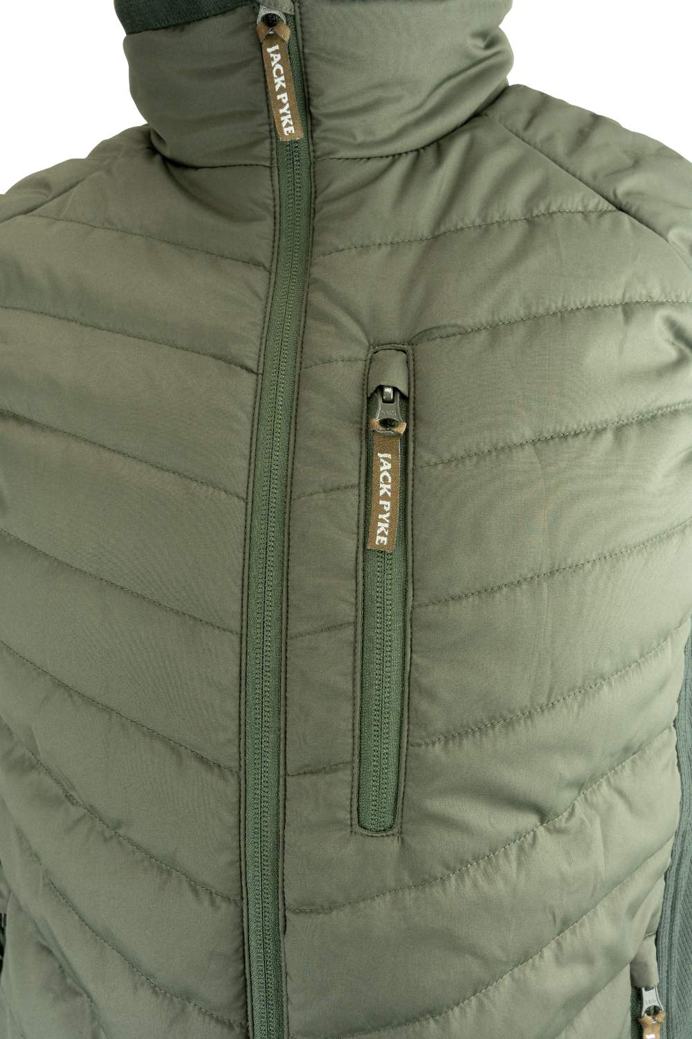 Gilet Polaire Mélangé Jack Pyke – Marron – Taille Régulière – Neuf Avec étiquettes