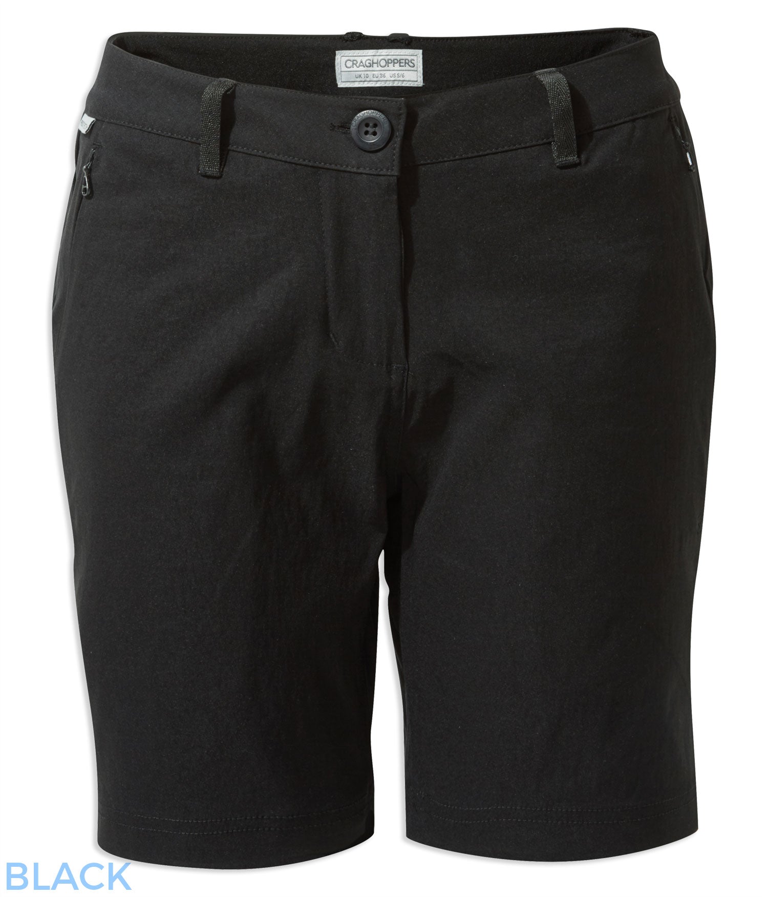 Black Ladies Kiwi Pro III Shorts by Craghoppers