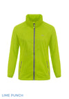 Lime Puch Packaway Waterproof Jacket by Lighthouse #colour_lime-punch