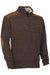 Verney Carron Zipped Fox Sweater in Brown #colour_brown