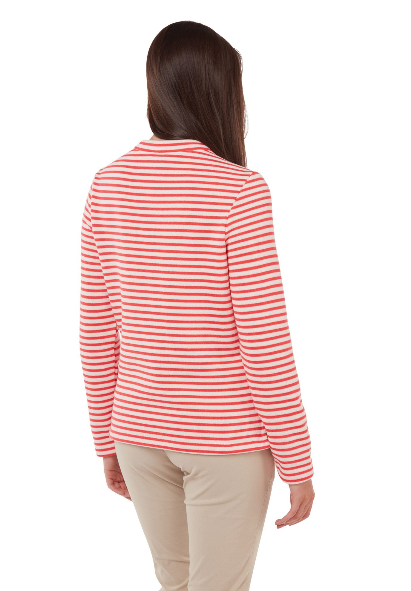 Balmoral BretonBack View Red Stripe Top by Craghoppers 