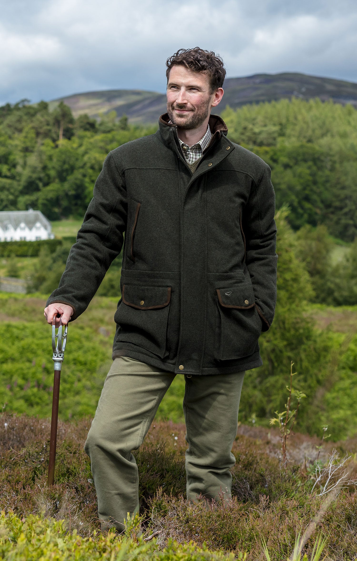 Hoggs of Fife Lairg Waterproof Wool Jacket
