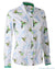 Hartwell Layla Cotton Shirt | Hummingbird Stripe Green 