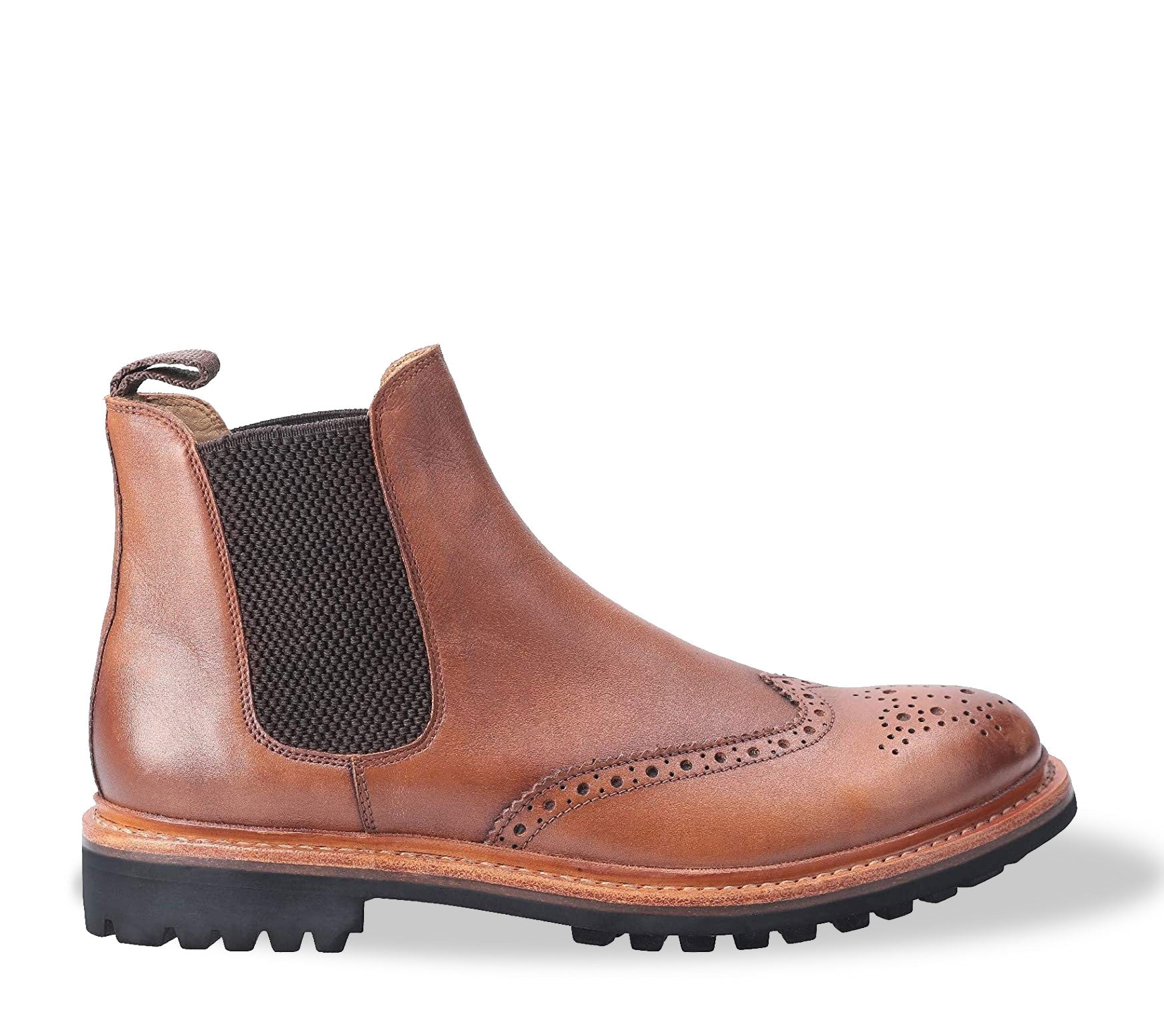 Cotswold Siddington Commando Brogue Chelsea Boot