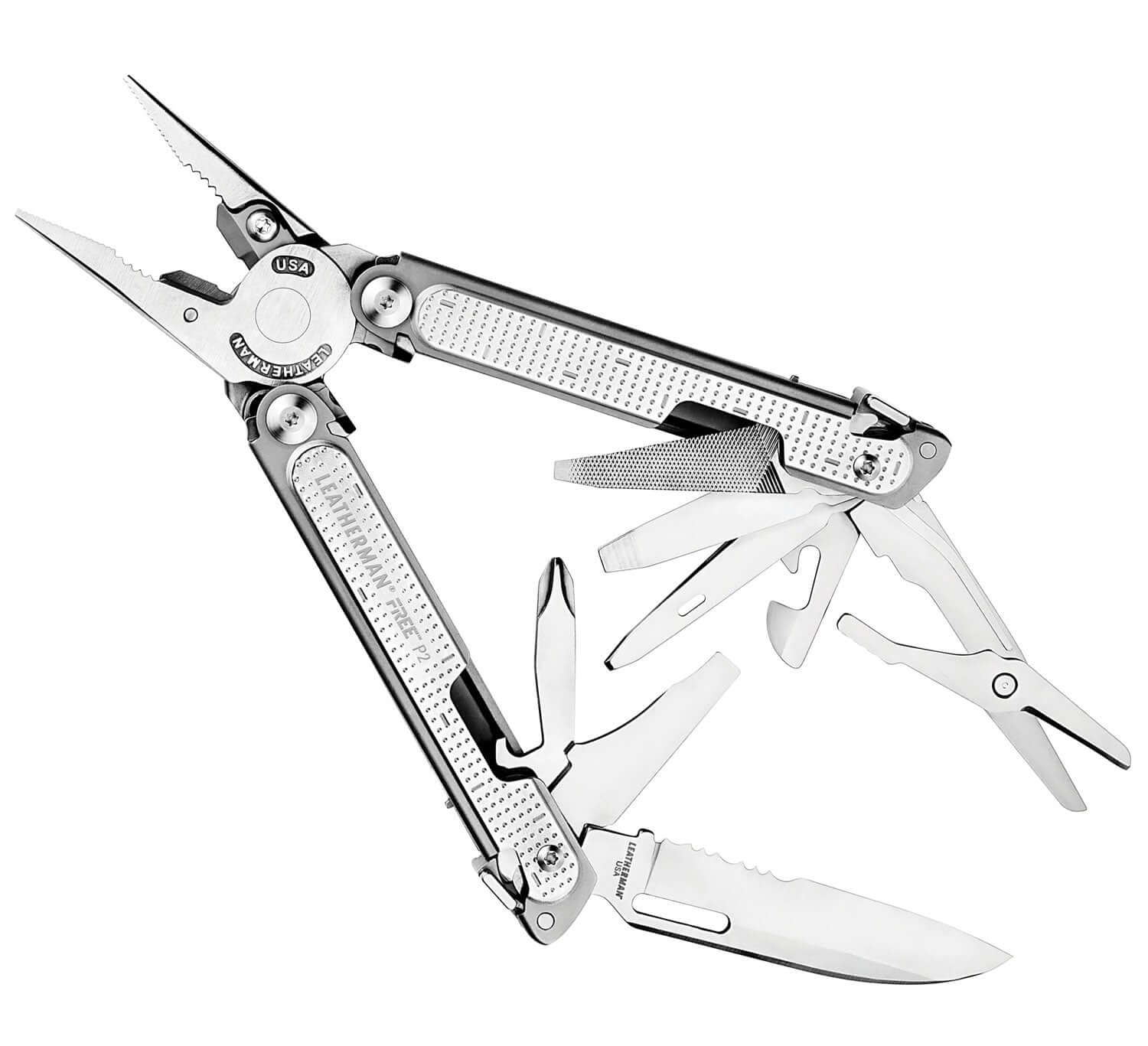 Free™ P2 Multi-Tool by Leatherman  Stainless steel