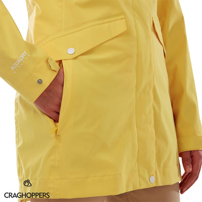 Pocket Limoncello Craghoppers Salia Mid Length Waterproof Jacket