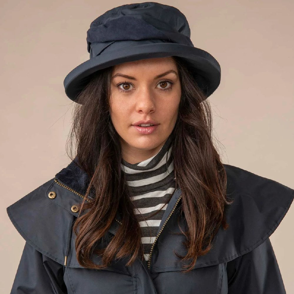 Lighthouse Rainwear Canterbury Hat in Nightshade 