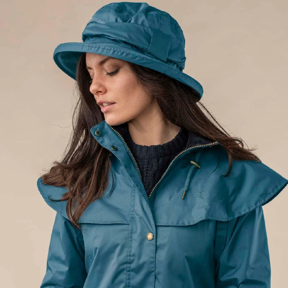 Lighthouse Rainwear Canterbury Hat in Deep Sea 