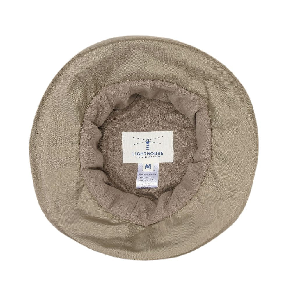 Lighthouse Rainwear Canterbury Hat in Fawn 