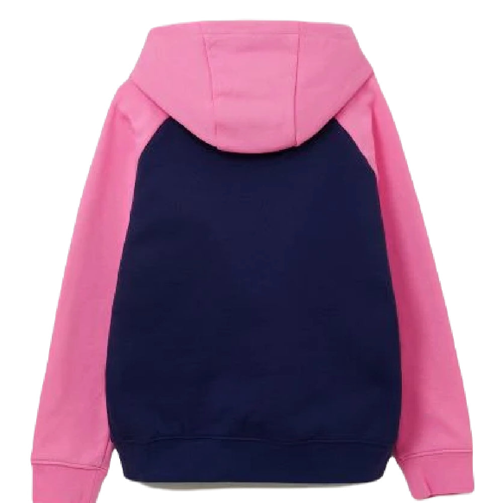 Lighthouse Girls Jill Hoodie in Pink Tractor 