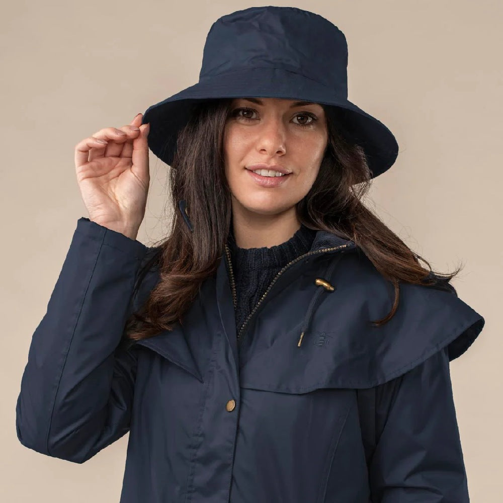 Lighthouse Storm Waterproof Hat in Nightshade Navy 