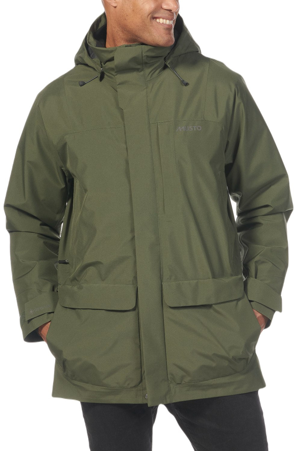 Musto Highland GTX Waterproof Jacket 2.0 in Deep Green