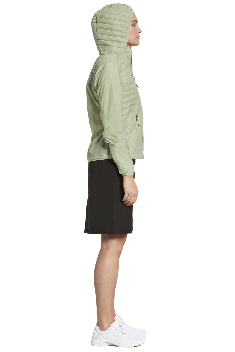 Didriksons Maj Womens Jacket 2 in Soft Green 