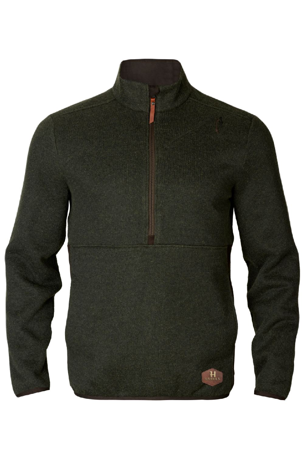 Harkila Metso Half Zip Fleece Jacket in Willow Green 