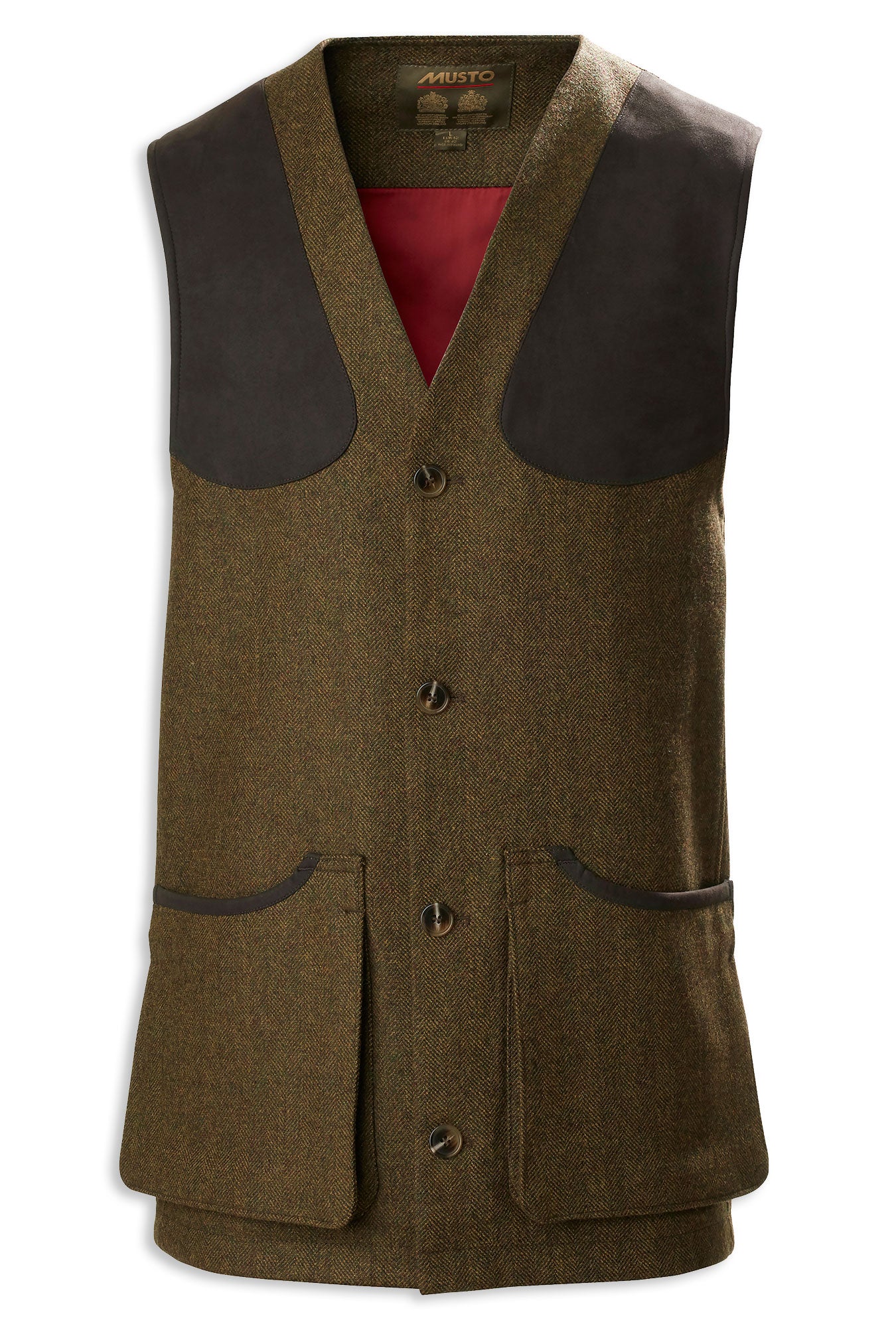 Musto Stretch Technical Tweed Waistcoat