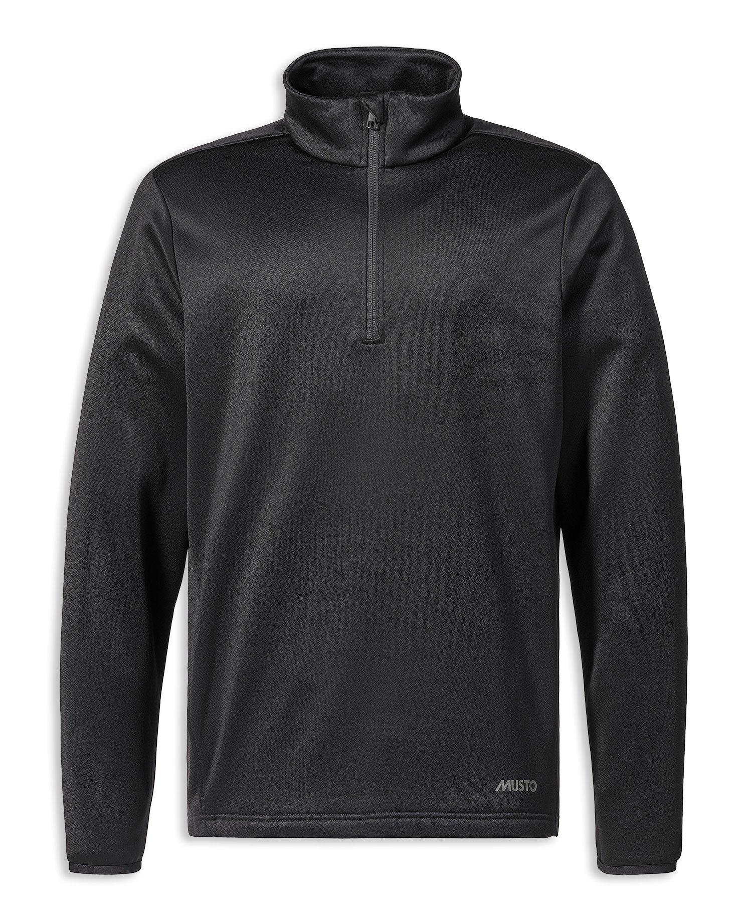 Black Musto Essential 1/2 Zip Sweater 