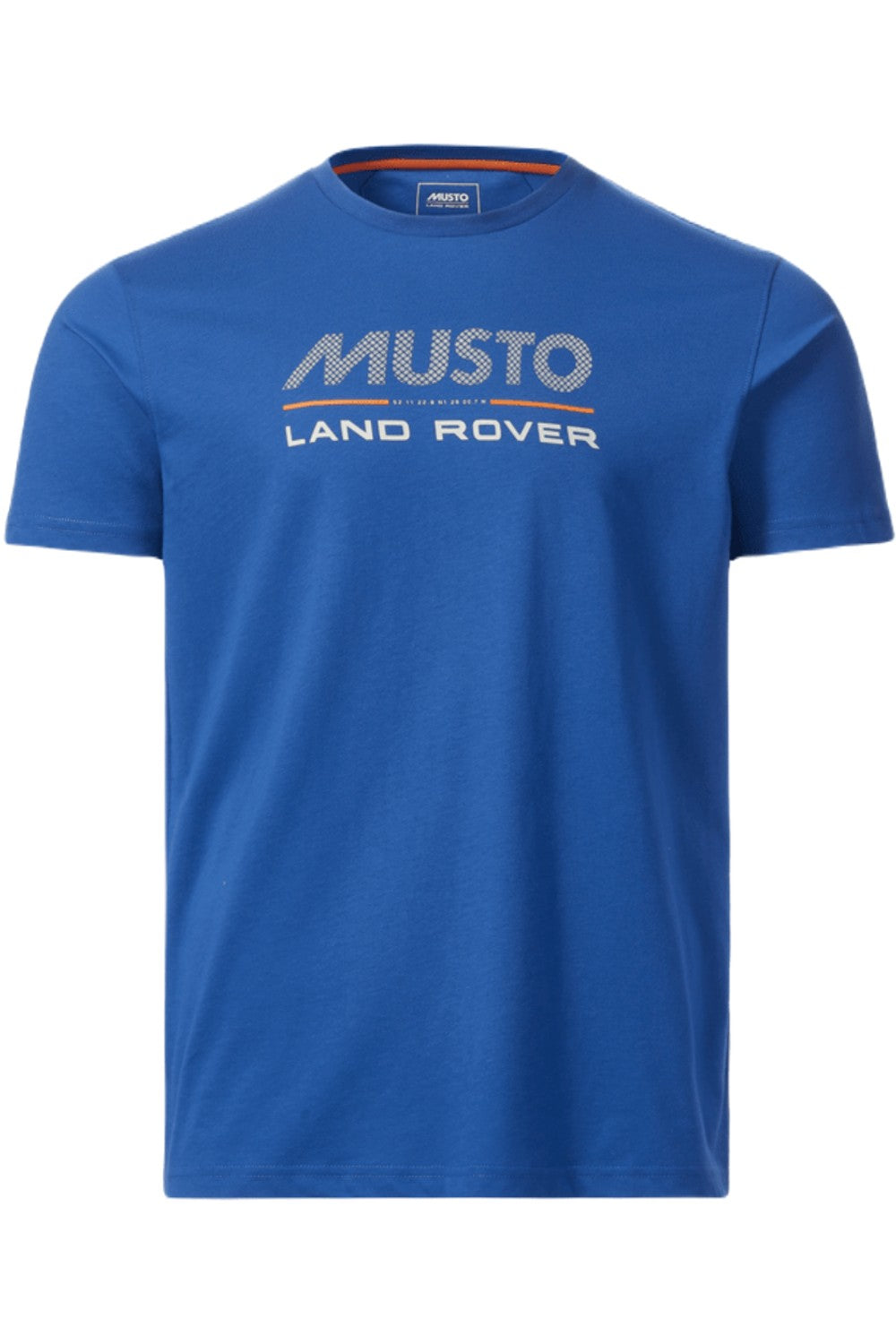 Musto Land Rover Logo Tee | Short Sleeve In Racer Blue 