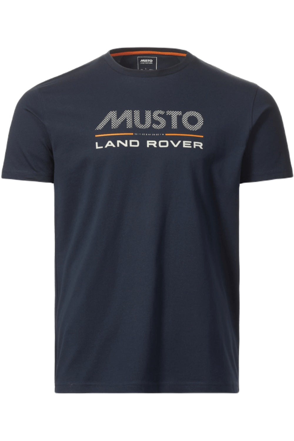 Musto Land Rover Logo Tee | Short Sleeve In Navy  