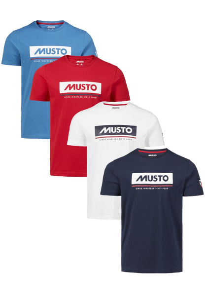 Musto Marina Logo T-shirt in Multiple Colours