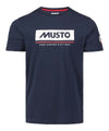 Musto Marina Logo T-shirt in Navy