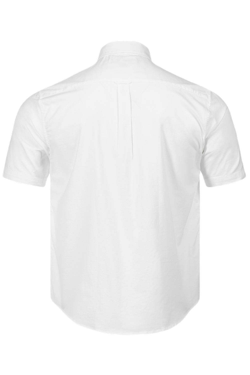 Musto Men Essential Short Sleeve Oxford Shirt in White