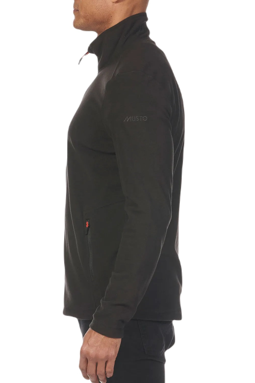 Musto Mens Corsica PolarTec 100gm Fleece 2.0 in Black 