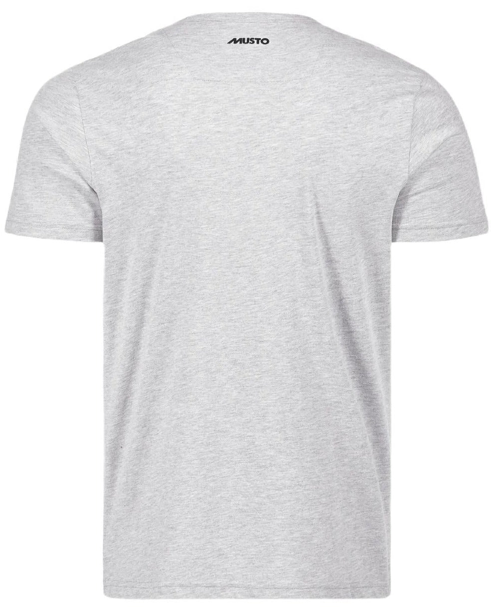 Musto Mens Essentials T-Shirt in Grey Melange 