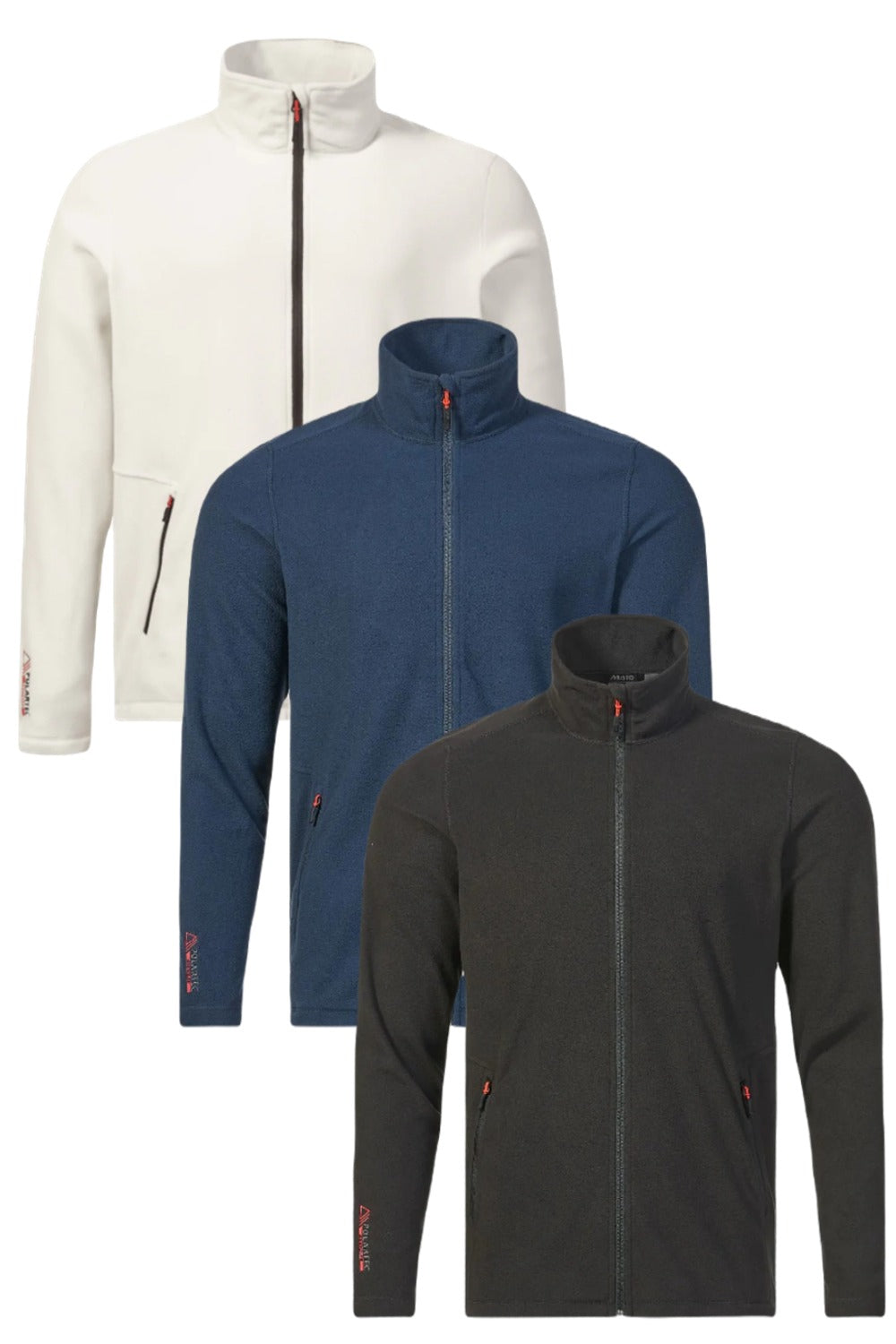 Musto Mens Corsica PolarTec 100gm Fleece 2.0 in Black, Galcier Grey and Navy 