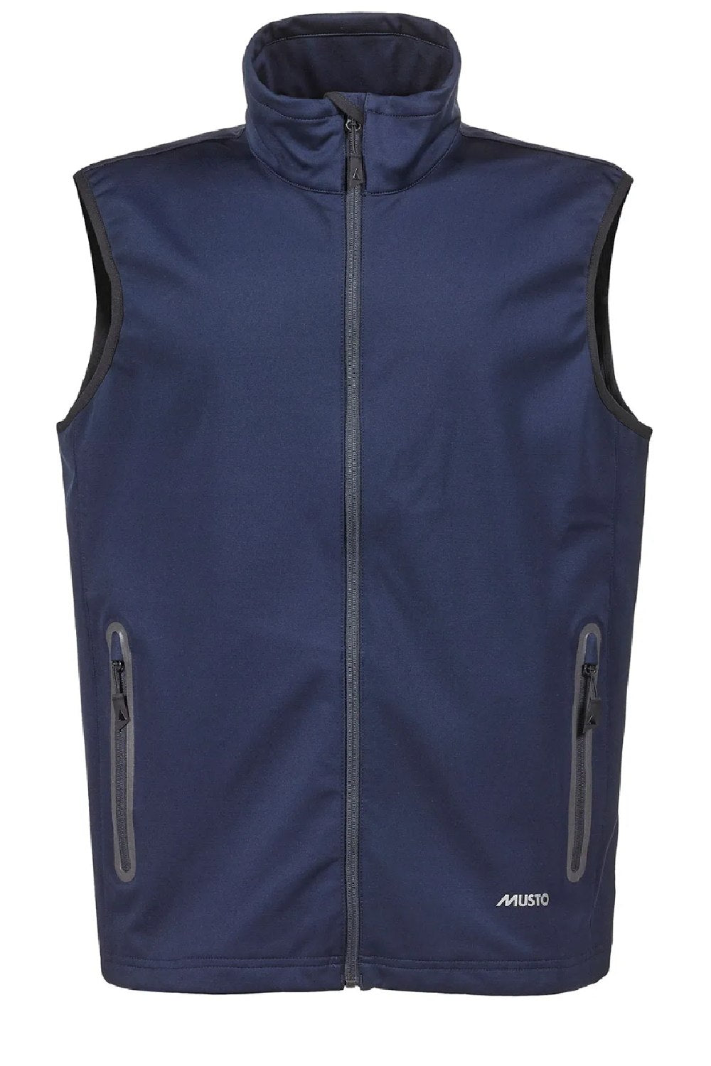 Musto Mens Essential Softshell Gilet in Navy 