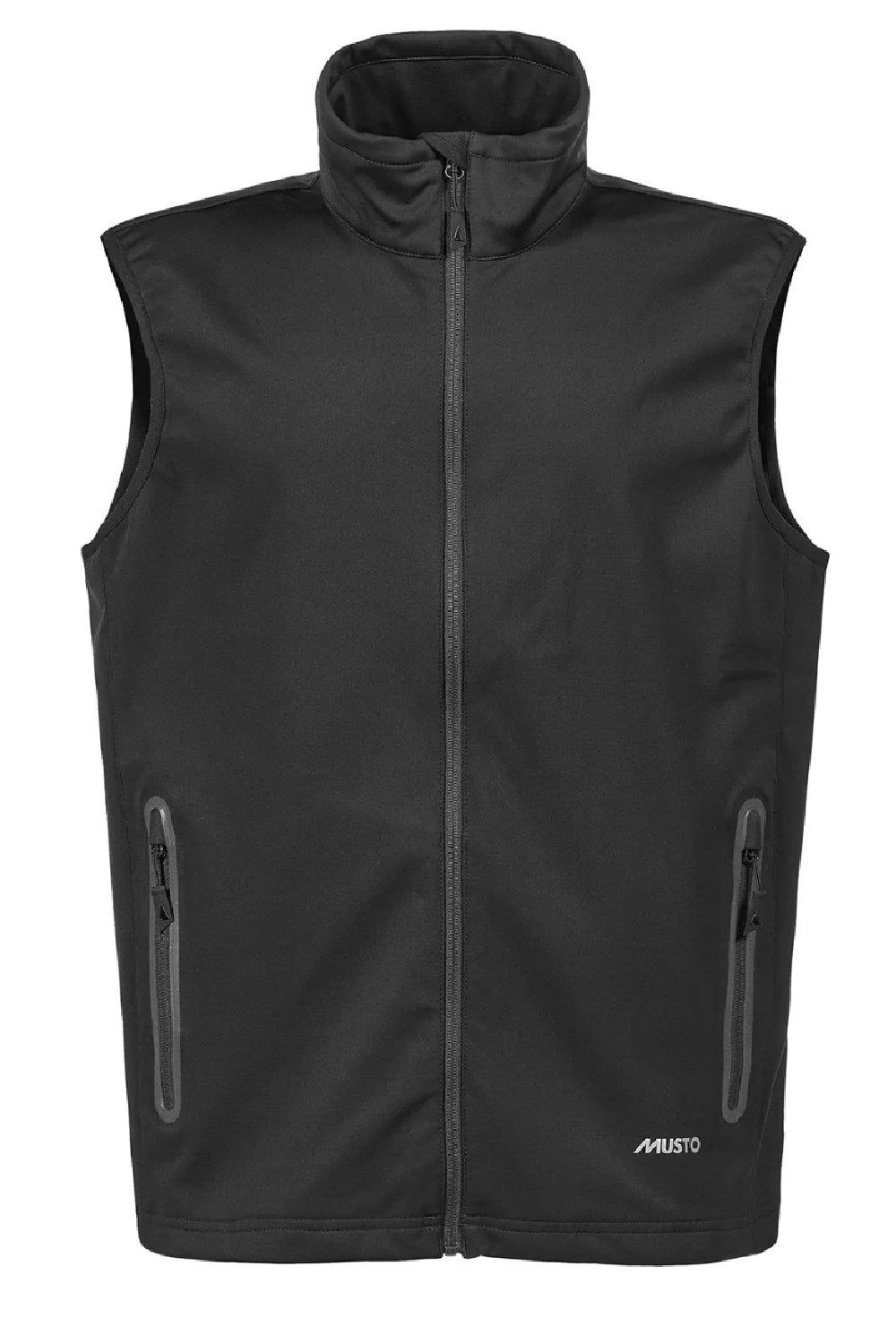 Musto Mens Essential Softshell Gilet in Black  