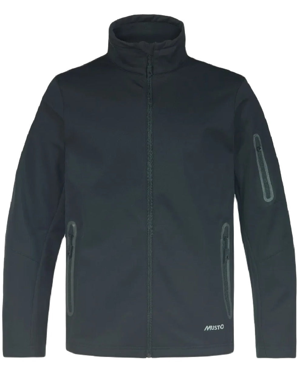 Musto Mens Essential Softshell Jacket in Black  