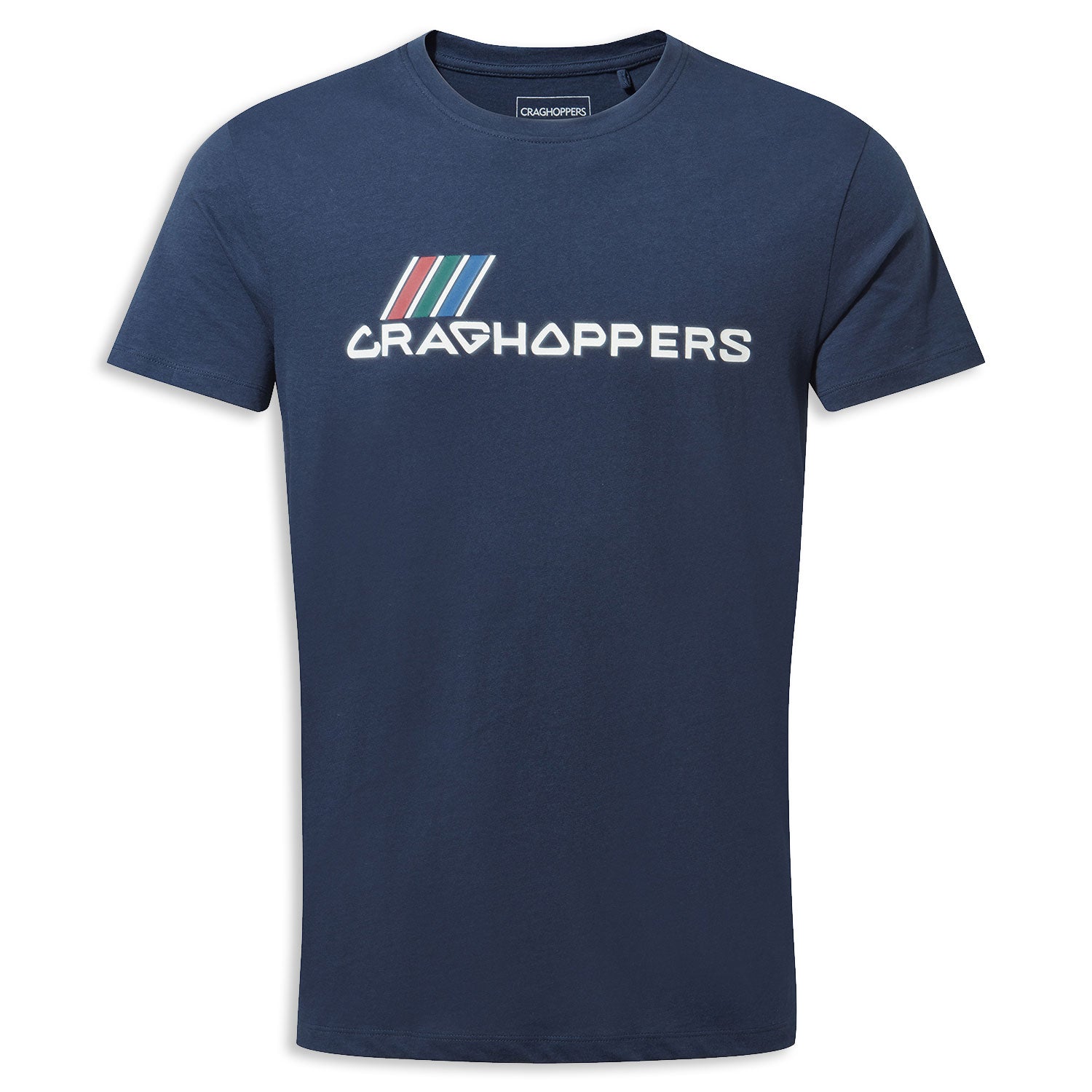 Navy coloured logo Craghoppers Mightie T-shirt