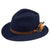 Navy Alan Paine Ladies Richmond Felt Hat #colour_navy