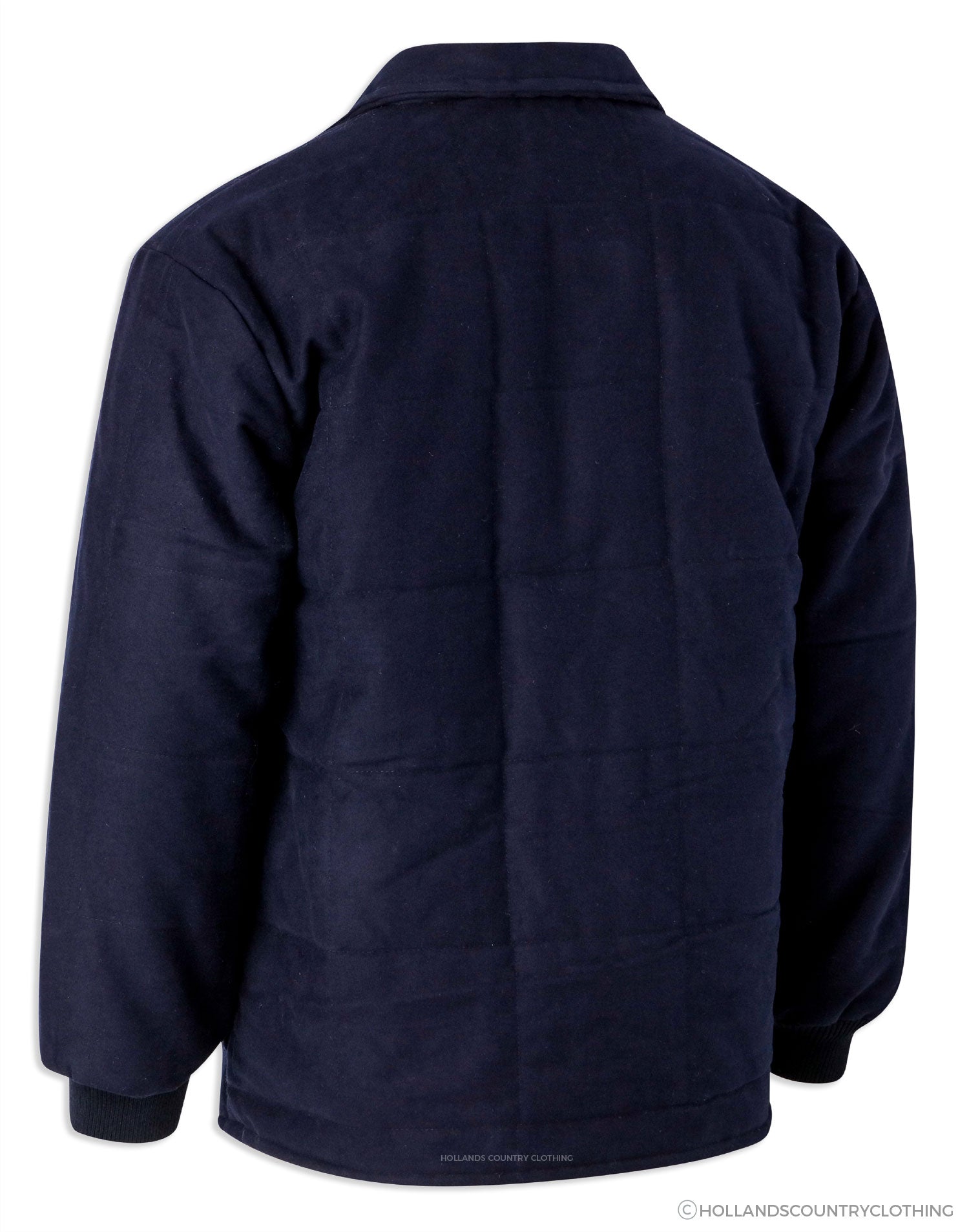 navy 100% cotton moleskin country jacket 