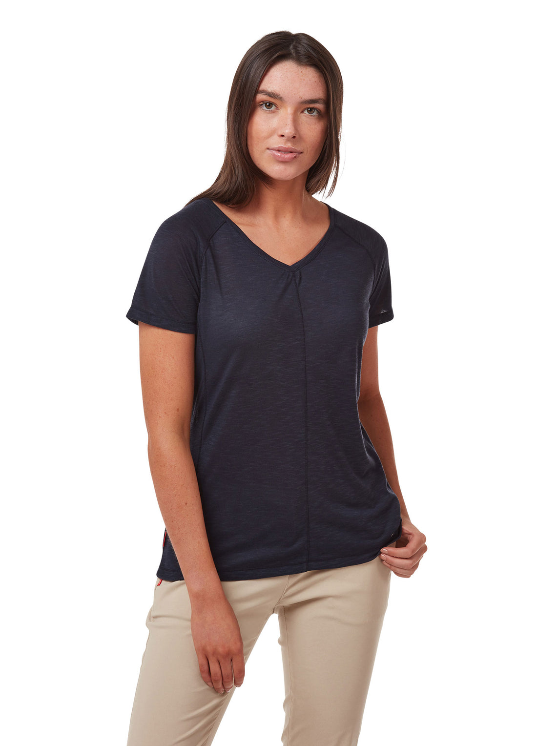 Nosilife Craghoppers Galena V Neck T-Shirt