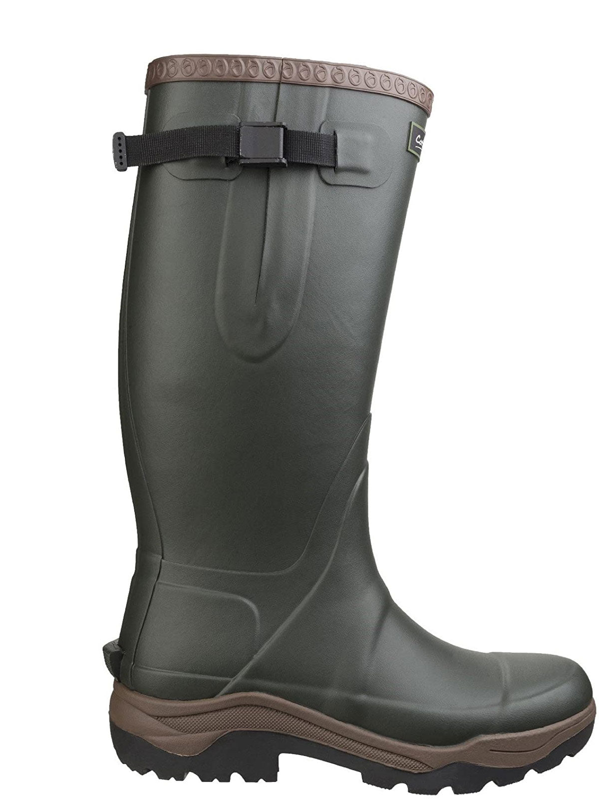 Side Buckle with gusset wellingtons 