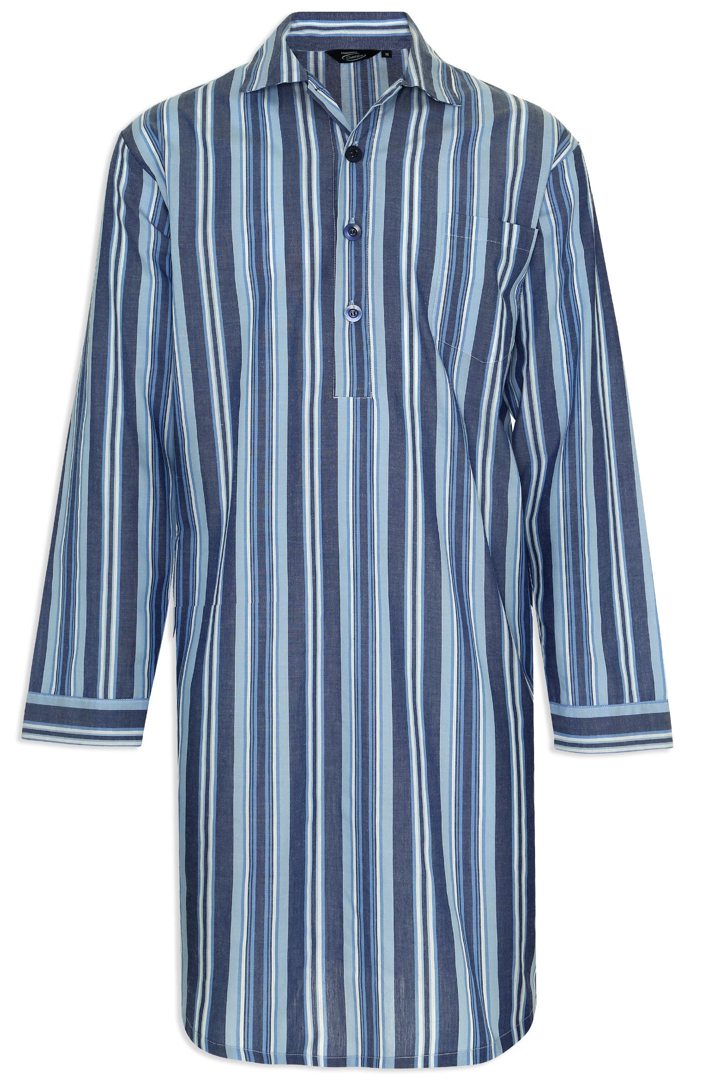 navy stripe sleepwear Champion Westminster Nightshirt 