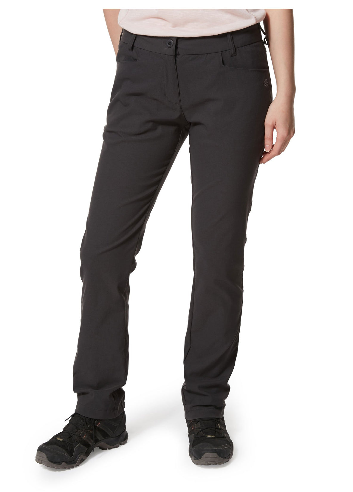 Front view charcoal trousers