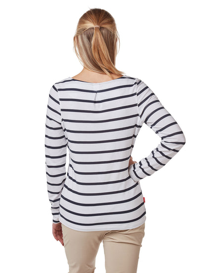 Back View Ladies NosiLife Erin Long Sleeve Top by Craghoppers