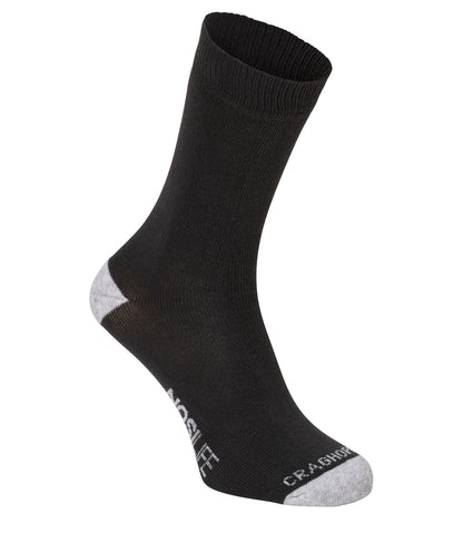 Charcoal Craghoppers NosiLife Travel Socks